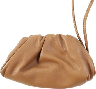 Bottega Veneta Brown Leather Coin Purse/Coin Case (Pre-Owned)