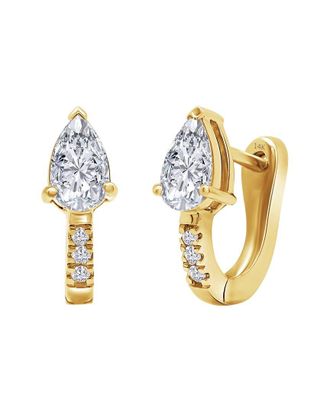 Meira T 14K 0.66 Ct. Tw. Lab-Grown Diamond Earrings