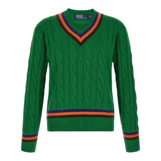 Polo Ralph Lauren Hombre, Jerseys, Verde, Talla: XL