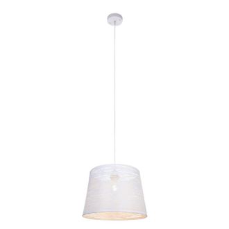 Netlighting Becca Dome Pendant Ceiling Light White 1x E27