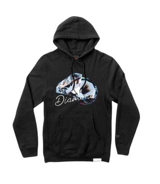 Diamond Supply Company Mens Reflection Hoodie In Black