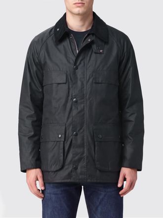 Barbour Giacca Sugarlump Bedale in cotone cerato con colletto in velluto