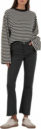 Kut from the Kloth Kelsey High Rise Jeans In Pewter Green