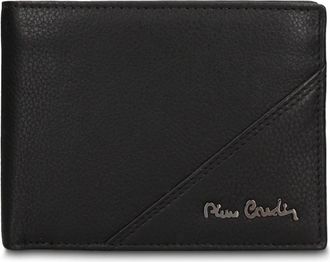 Pierre Cardin Tilak157 Portemonnee - Heren - Accessoires - Zwart - Maat: ONE Size Leer