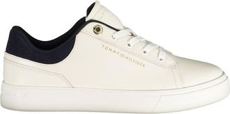 Tommy Hilfiger Bianco Polyurethaan Dames Sneakers