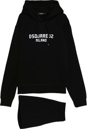 Dsquared2 Tuta sportiva con stampa - Nero
