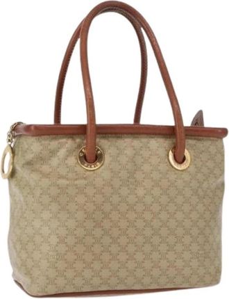 Celine Pre-owned Plastic Handtas - Dames - Vintage Handtas - Beige - ONE Size - Vintage