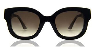 Lafont Monaco Sol 1092 Womens Sunglasses Black Size 49