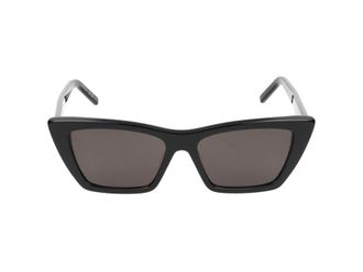 Saint Laurent Sonnenbrille Saint Laurent SL 276 MICA 001 Schwarz Black Grey /16/145