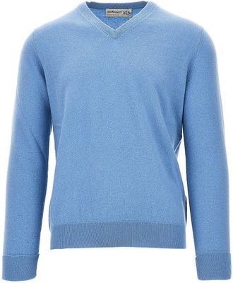 Ballantyne V-neck cashmere sweater Man 46