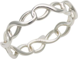 Tiffany & Co. Silver Silver 925 Band Ring (Pre-Owned)