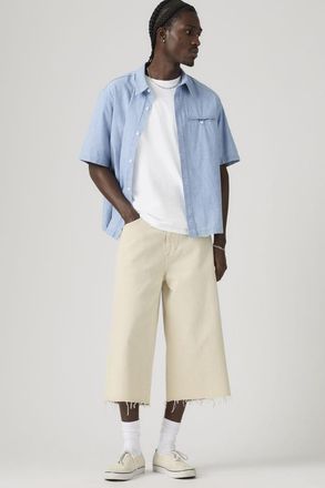 Levi's 478 Baggy Capri - Uomo - 29 - Bianco / Ecru Goods