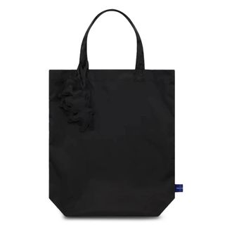 Comme Des Gar&ccedil;ons Shirt Charm-Detail Tote Bag - Heren - Shoppers - Zwart - ONE Size - Tassen