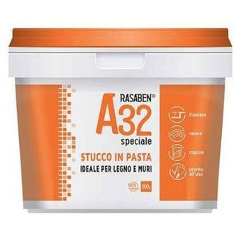 K2 Stucco pasta legno muro K2 rasaben A32 kg 0,5