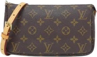 Louis Vuitton Pre-owned Shoulder Bags, female, Brown, Size: ONE SIZE Pre-owned Vintage Shoulder Bag