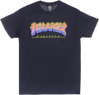Thrasher Godzilla Burst Tee - Heren - T-shirts - Blauw - XL - Katoen - Tops