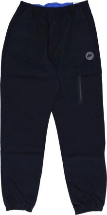 Nike Utility Woven Sportbroek Zwart/Blauw - Heren - Fitness - Zwart - XL - Katoen - Fitness