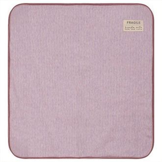 Fragile Stripe Stretch Knit Blanket in Mauve at Nordstrom
