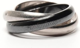 Cartier Silver Band Ring (Pre-Owned)