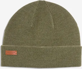 Cole Haan Mens Birdseye Beanie - Green