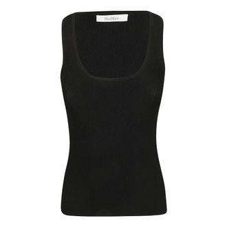 Max Mara Dames, Tops, Zwart, Maat: XS Viscose
