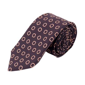 Kiton Corbata de Seda con Micropatr&oacute;n - Accessories - Hombre - Multicolor - ONE SIZE