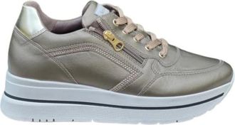 Nero Giardini Sneakers - Dames - Sneakers - Beige - 36 EU - Leer - Schoenen