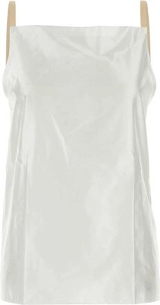 Carven Bl 231 Shirt/Top - Dames - Tops zonder mouwen - Beige - S - Tops
