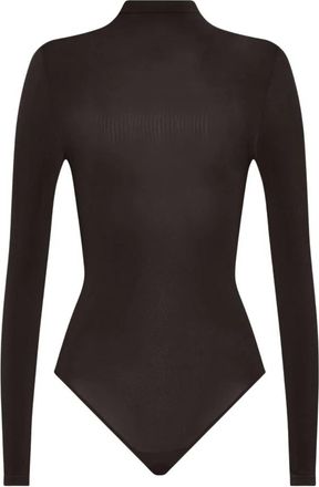 Wolford Buenos Aires String Body - Dames - Bodies - Bruin - L - Katoen - Tops