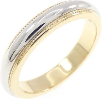 Tiffany & Co. Yellow Gold (18K) Platinum 950 Band Ring (Pre-Owned)