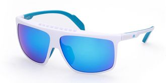 Adidas Sport SP0032-H 21X Mens Sunglasses White Size 64