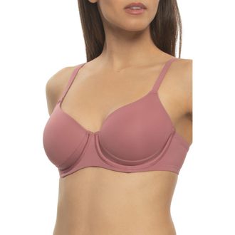 Felina Versafit Underwire Contour Bra in Mesa Rose at Nordstrom, Size 36Ddd