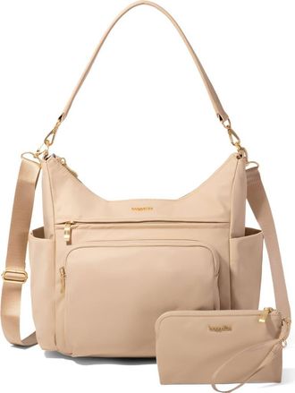Baggallini Nolita Convertible Hobo in Desert Sand Twill at Nordstrom