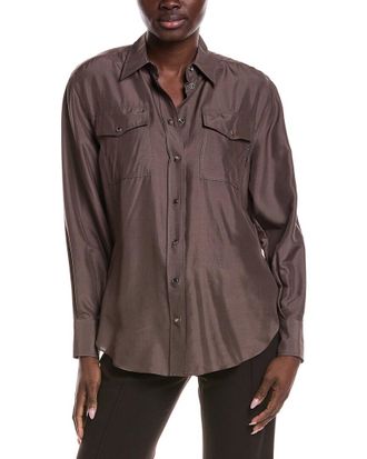 Brunello Cucinelli Silk Shirt