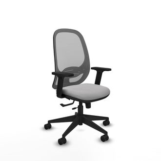 Piqueras y Crespo Silla De Oficina Piqueras Y Crespo Cilanco Gris Espuma Nylon