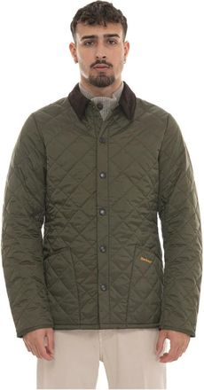 Barbour Jassen, Heren, Groen, XL, Polyester, Quilted Jacket