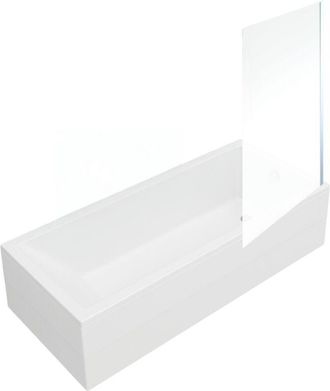 Vitra Ba&ntilde;era Rectangular Vitra Neon 170x75cm + Mampara De Ba&ntilde;era Aurys Mist 1 Perfil Derecho Cromada