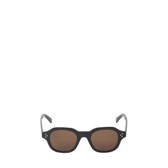 Celine Celine, Accessoires, Heren, Zwart, ONE Size, Acetate Vierkante Zonnebril