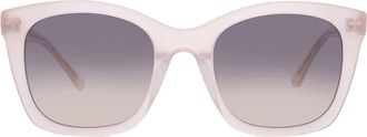 Calvin Klein Grey Gradient Butterfly Ladies Sunglasses CK21506S 664 52