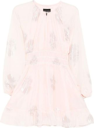 Cynthia Rowley Abito in seta - Rosa