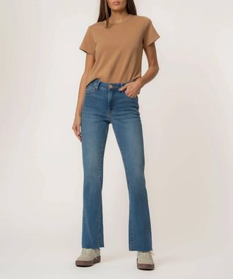 Kut from the Kloth Kelly High Rise Jeans In Senses Wash