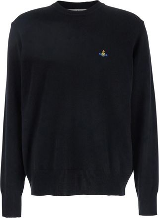 Vivienne Westwood Black Crew Neck Sweaters
