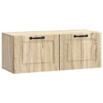 vidaXL Mueble Para Tv De Pared Roble Sonoma 78,5 X 31 X 30 Cm Vidaxl