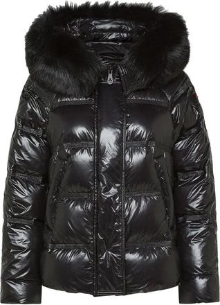 Peuterey Stijlvolle Jas - Dames - Winterjassen - Zwart - M - Nylon - Jassen