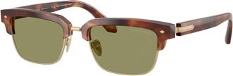 Giorgio Armani Ar 8243 Zonnebril - unisex - Zonnebrillen - Bruin - 52 MM - Accessoires