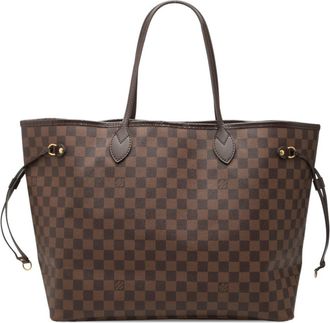 Louis Vuitton Brown Pvc Leather Tote Bag (Pre-Owned)