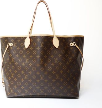 Louis Vuitton Monogram Brown Monogram Tote Bag (Pre-Owned)