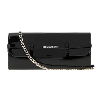 Dsquared2 Dames, Tassen, Zwart, Maat: ONE Size Leer