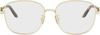 Fendi Glasses, female, Yellow, Size: 56 MM FF Diamonds Eyeglasses