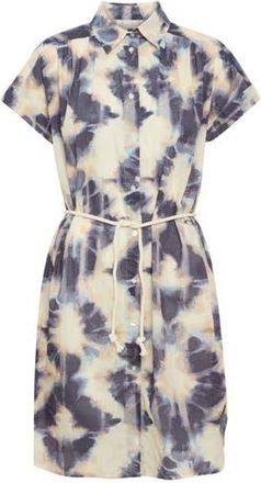 Ichi Emmeretta Printed Cotton Dress in Tie Dye at Nordstrom Rack, Size 10 Us / 42 Eu